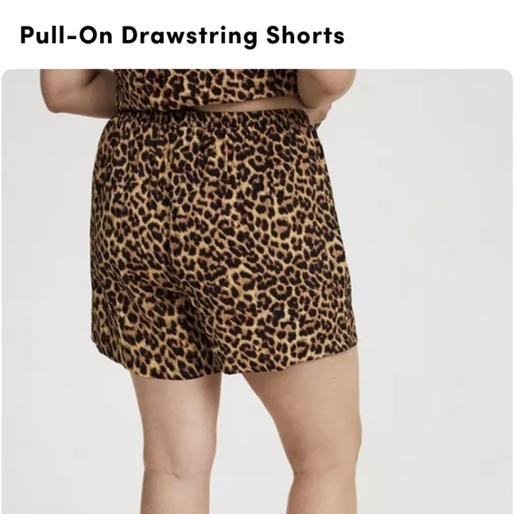 Torrid Leopard print high rise Shorts Plus Size 4x NWT - Picture 4 of 14